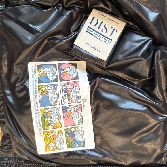 Moncler Puffer Black Jacket Kids Size 8 - Picture 4 of 7